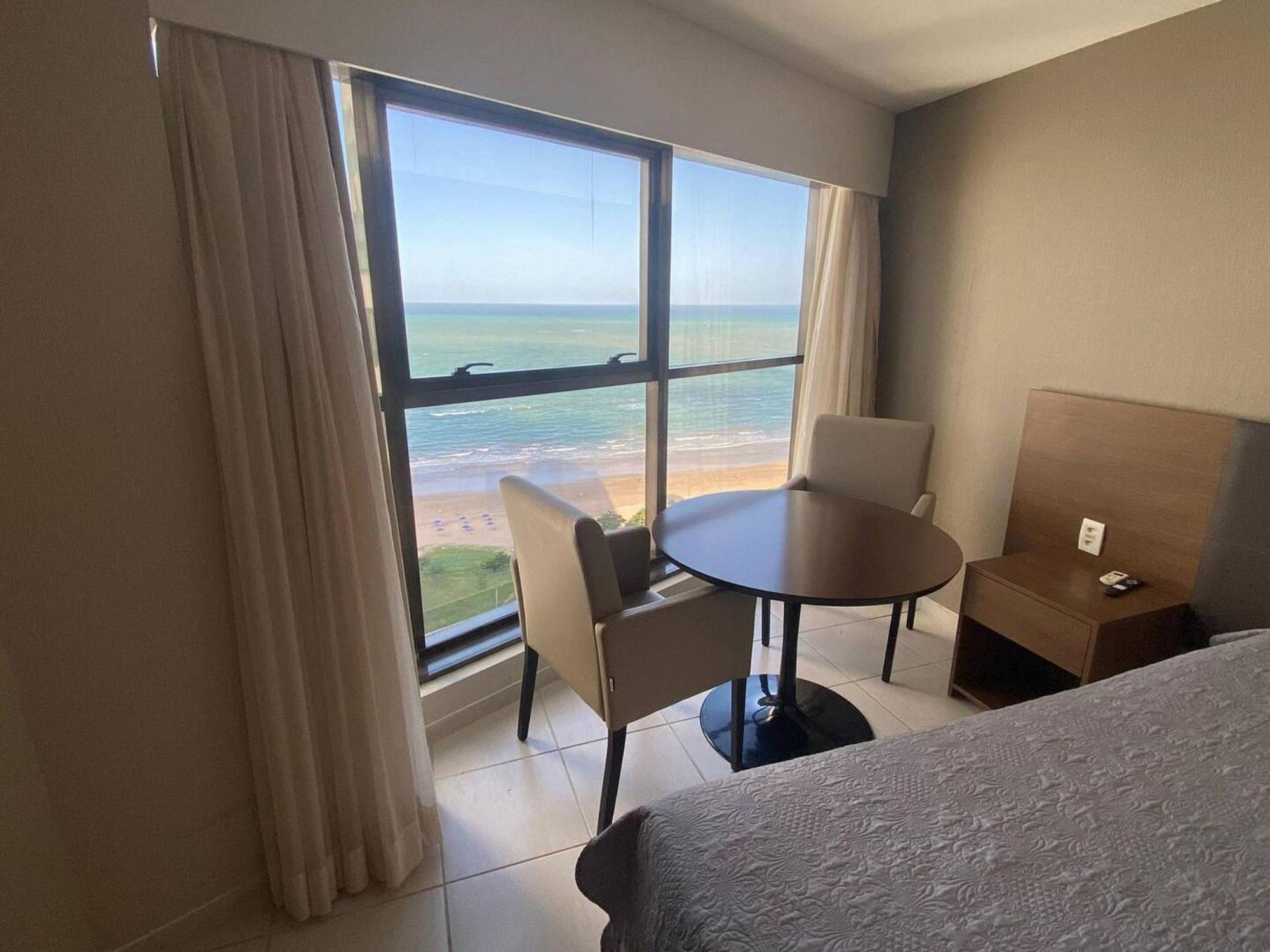 Flat Beira Mar Academia Piscina Boa Viagem Recife - Com Cafe Da Manha Opcional Apartment Exterior photo